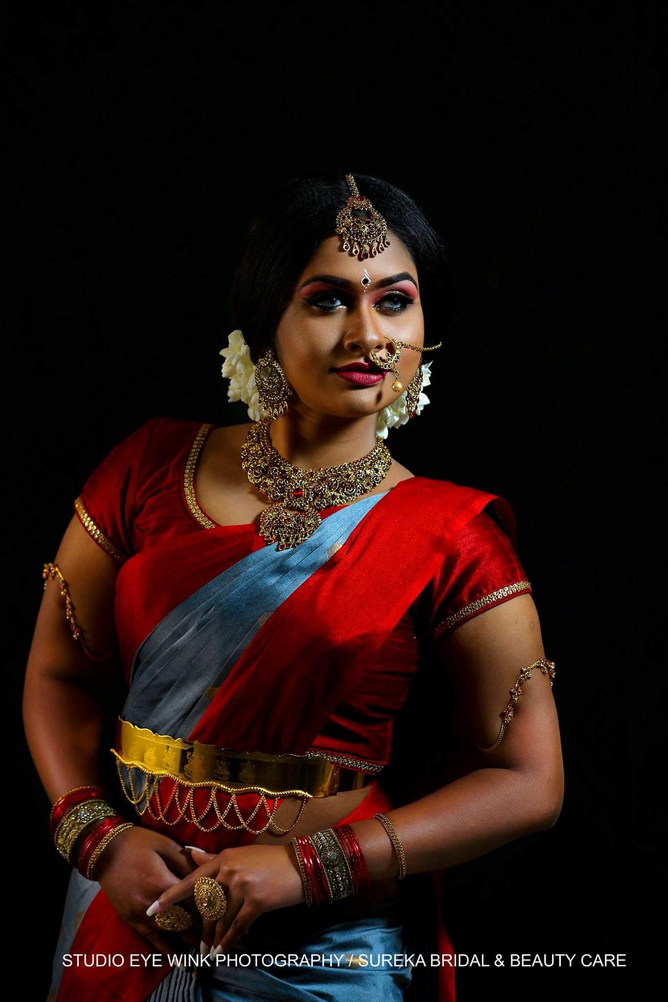 Srilankan Model Steffany John Romantic Photoshoot in Saree