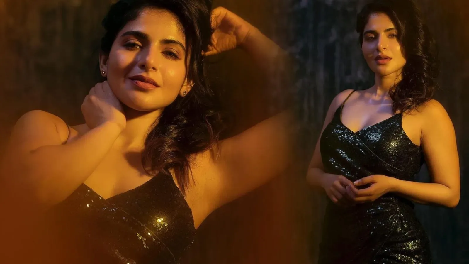 Naan Sirithal Actress Iswarya Menon Glamour Photoshoot in Black