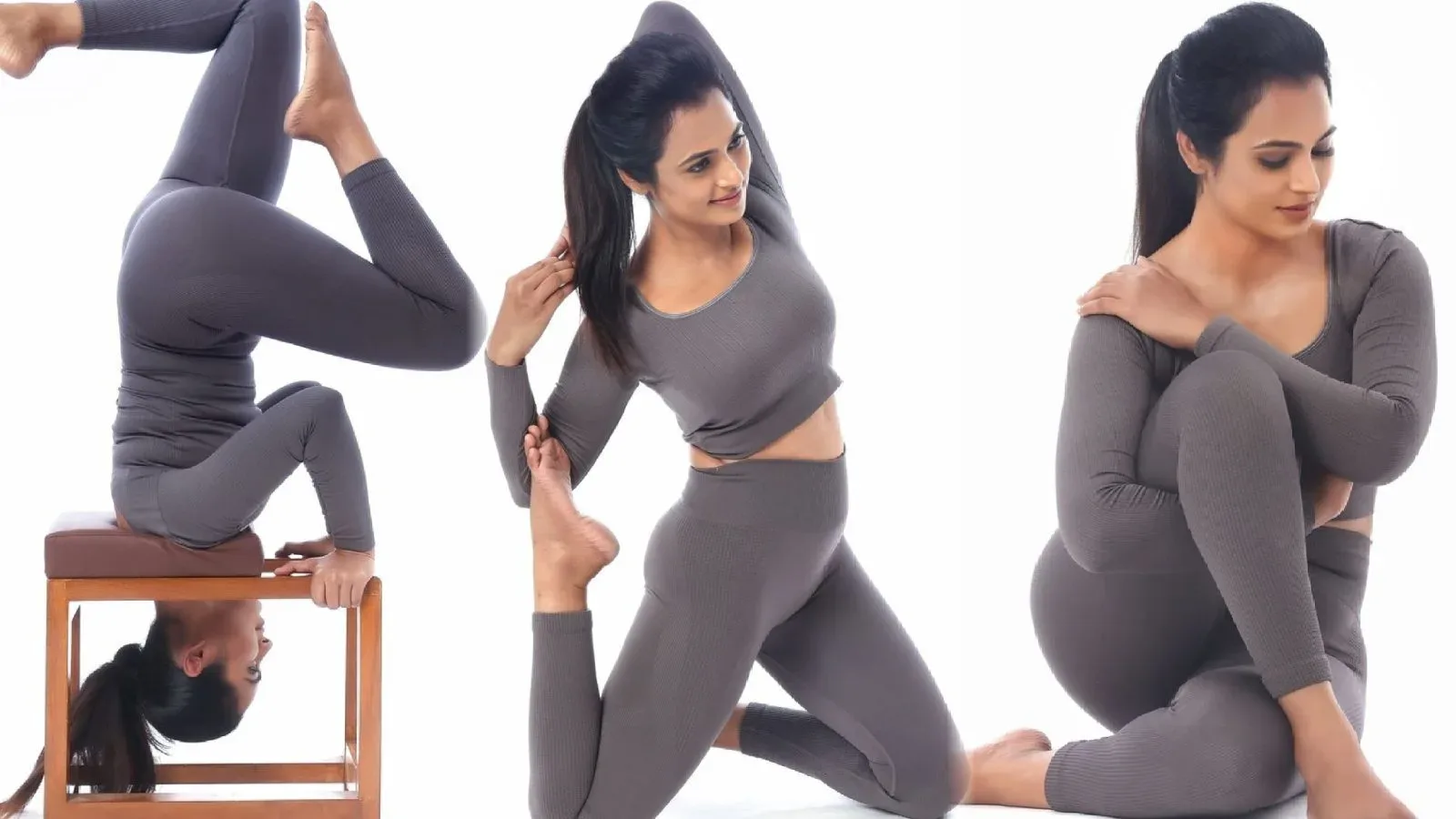Wow, Amazing Yoga Workouts by Actress Ramya Pandian