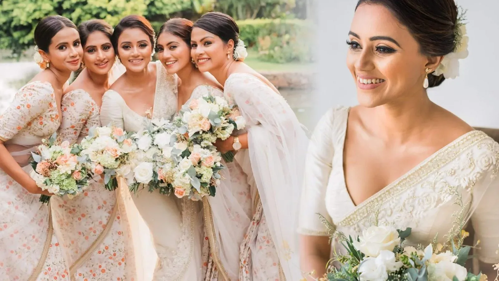 Sri Lankan Actress Dinakshie Priyasad Wedding Photoshoot Stills