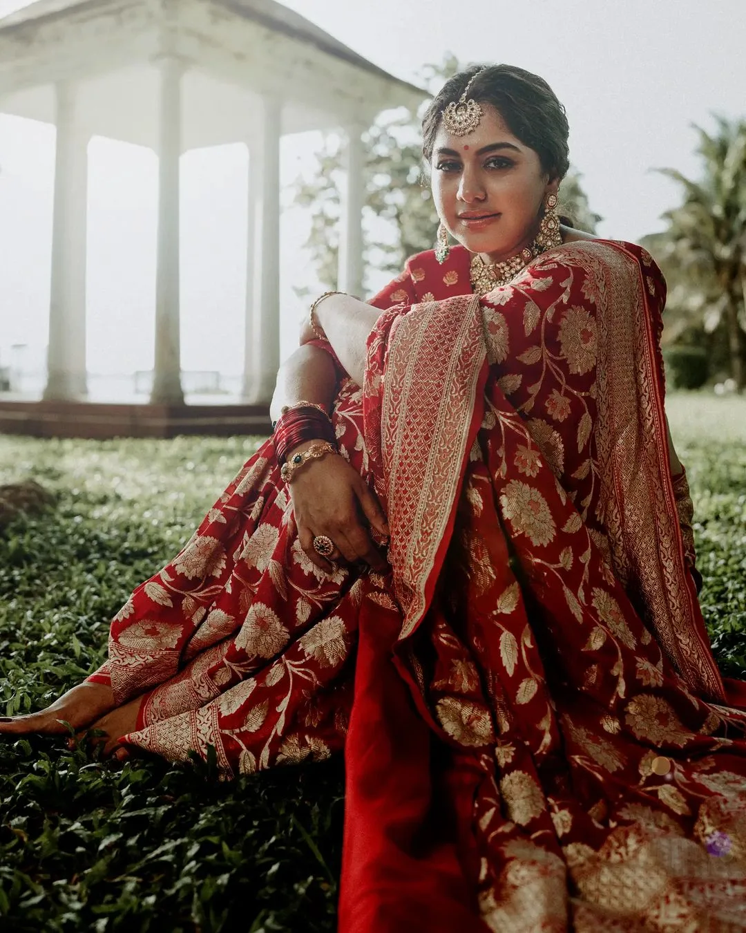 Latest Photoshoot of Malayalam Actress Meera Nandan in Traditional