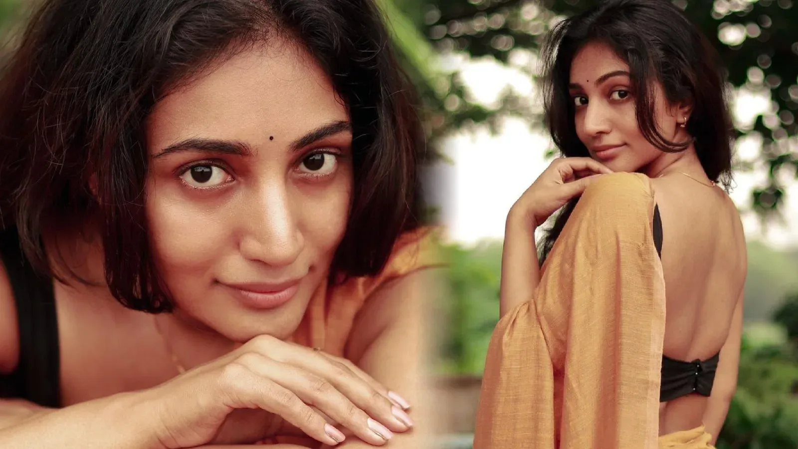 Bommu Lakshmi looks beyond pretty in this saree looks