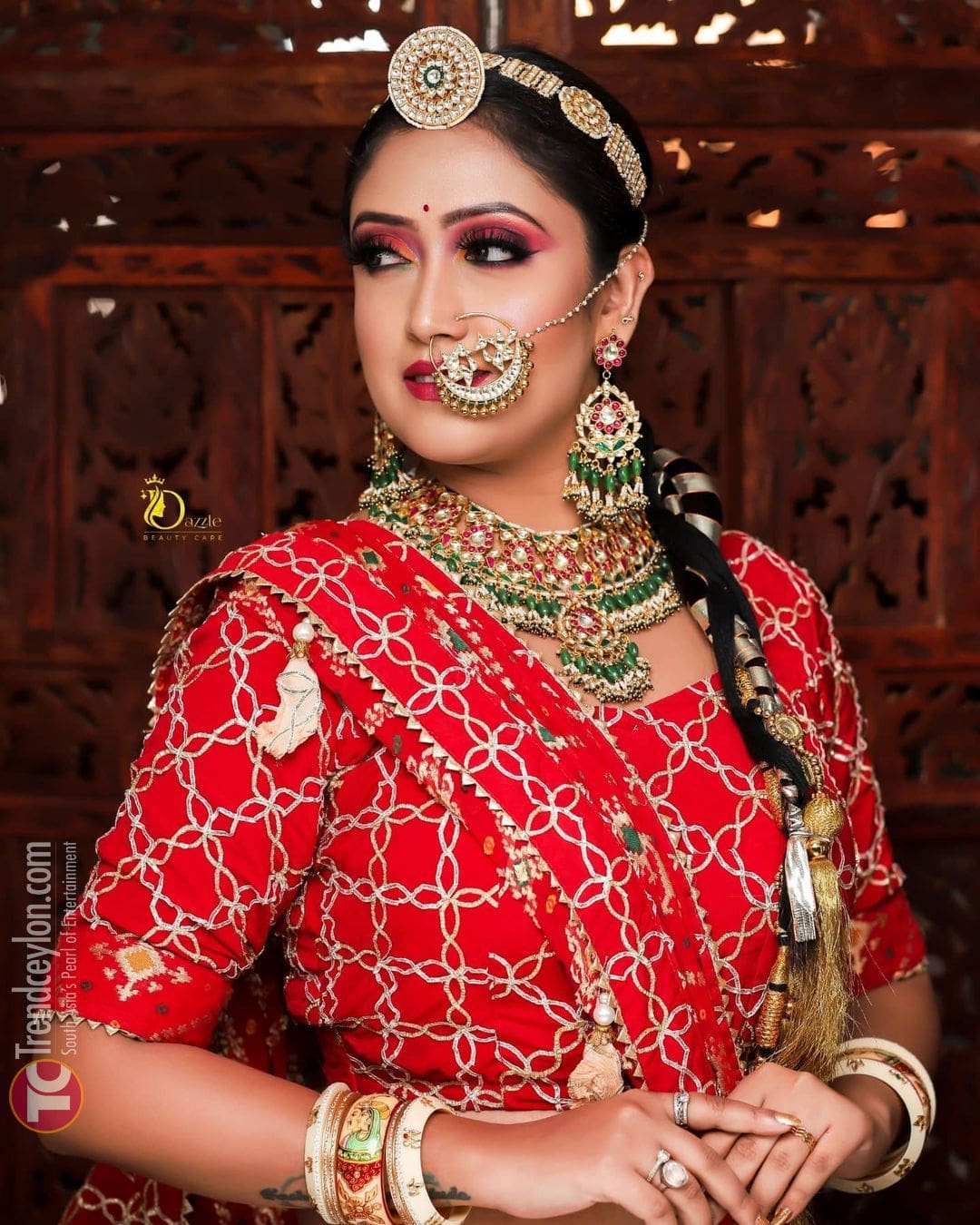 Matrimony Hotspot Actress Jaya Pandey Looks gorgeous in Lehenga