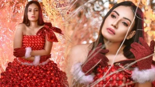 Christmas Special Photoshoot of Model Teena Shanell Fernando