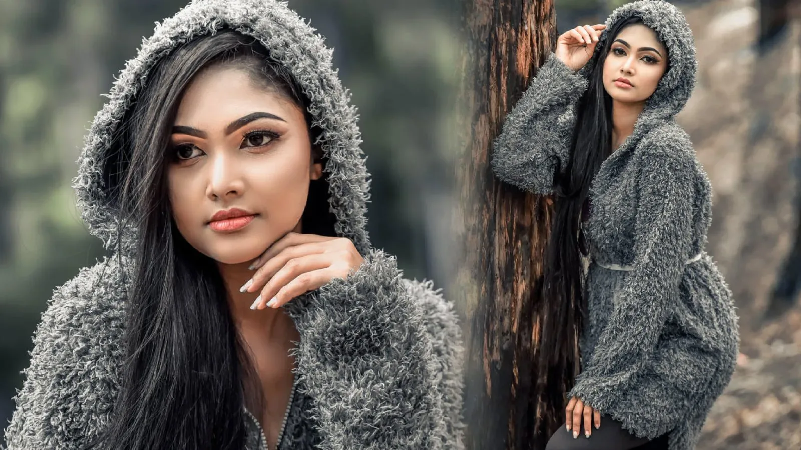 Christmas Special Photoshoot of Actress Duneesha Piumi Prarthana