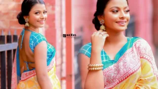 Sri Lankan Dancer Agasi Dewni looks gorgeous in Saree