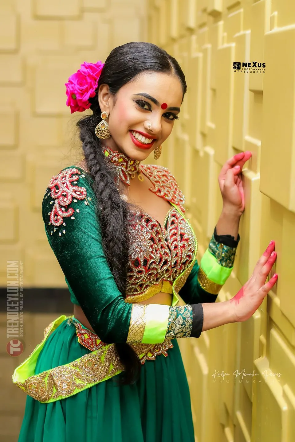 Sri Lankan Actress Deliya Senanayake stills in Dancing costume