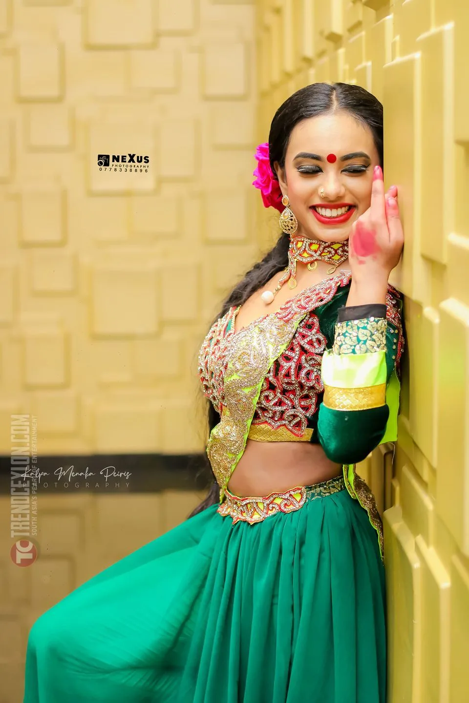 Sri Lankan Actress Deliya Senanayake stills in Dancing costume