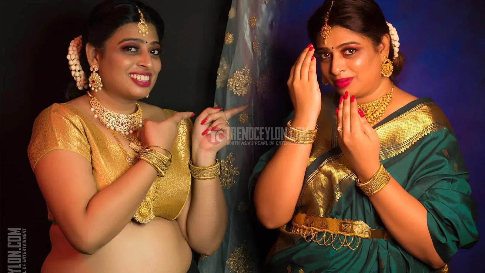 Jollu Actress Ramya Lakshnan Hot in Saree