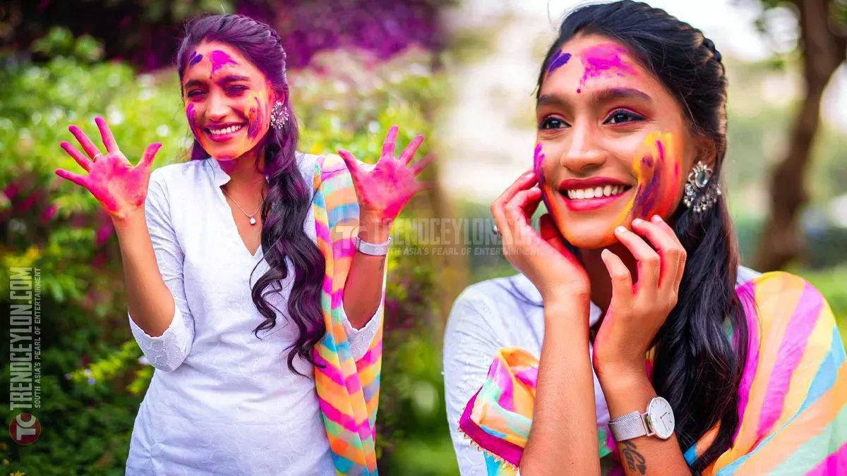 Kana Kaanum Kaalangal 2 actress Teja Venkatesh Holi special Photoshoot