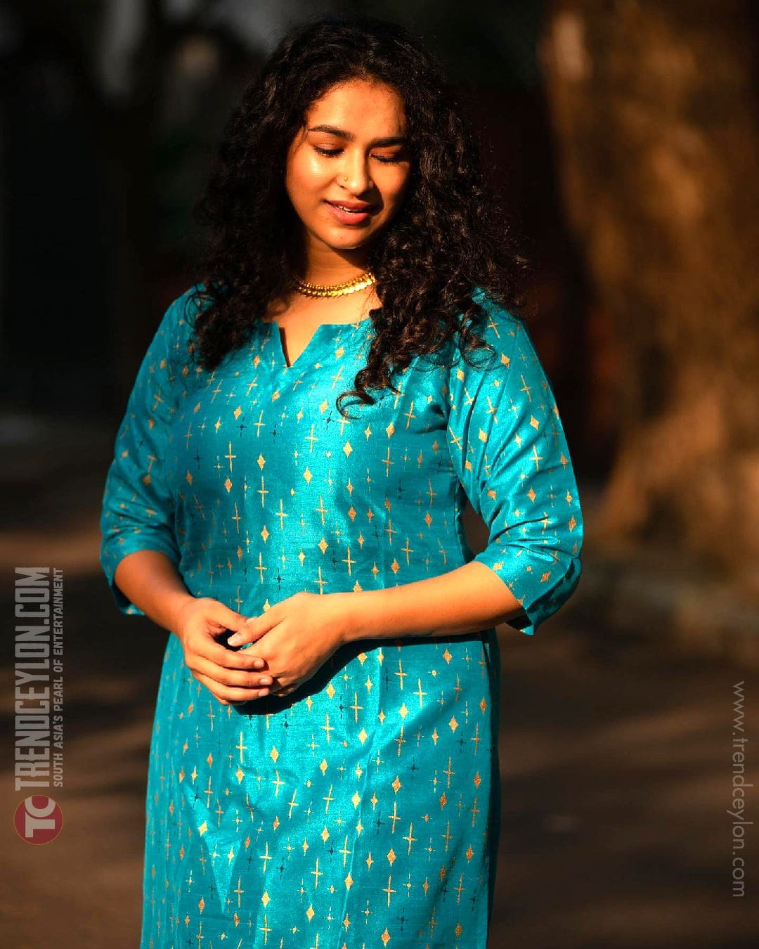 Tamil Actress Meesha Ghoshal cute stills in Shalwar