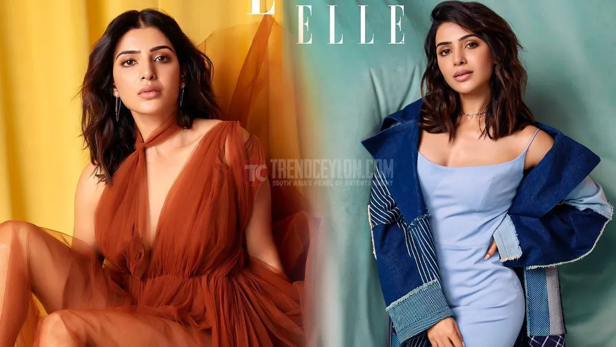 Gorgeous actress Samantha Ruth Prabhu photoshoot for Elle Magazine