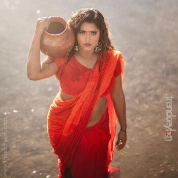 Ash Kumar hot in saree