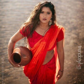 Ash Kumar hot in saree