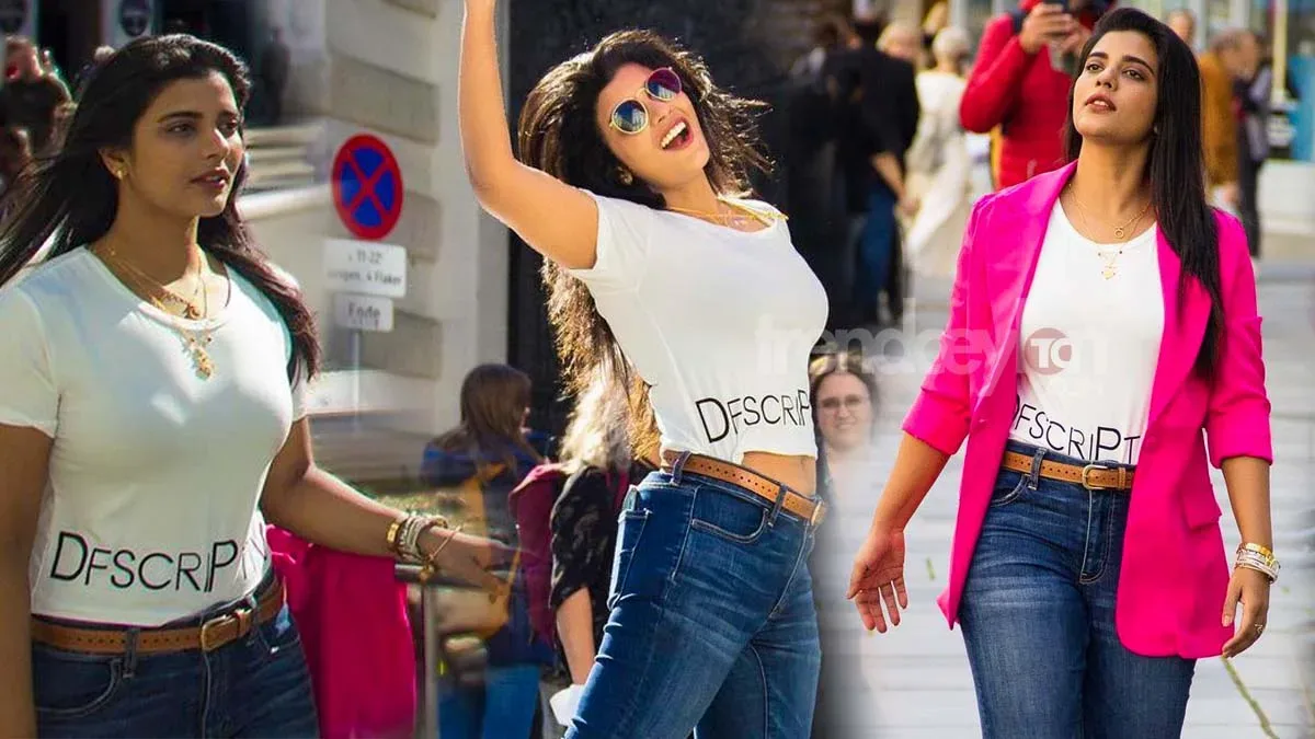 Aishwarya Rajesh shows her style in Vienna, Austria