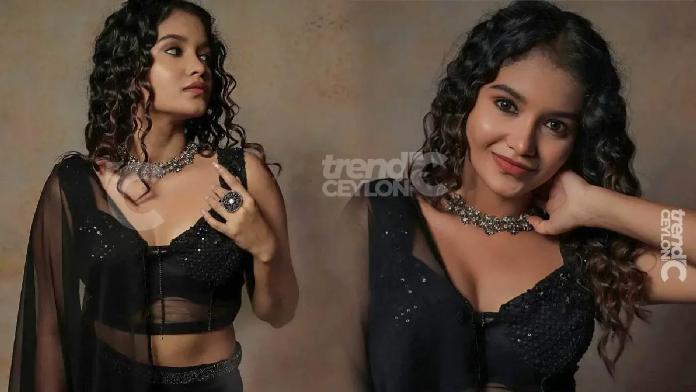 Varisu actress Sanjana Tiwari looks stunning in black