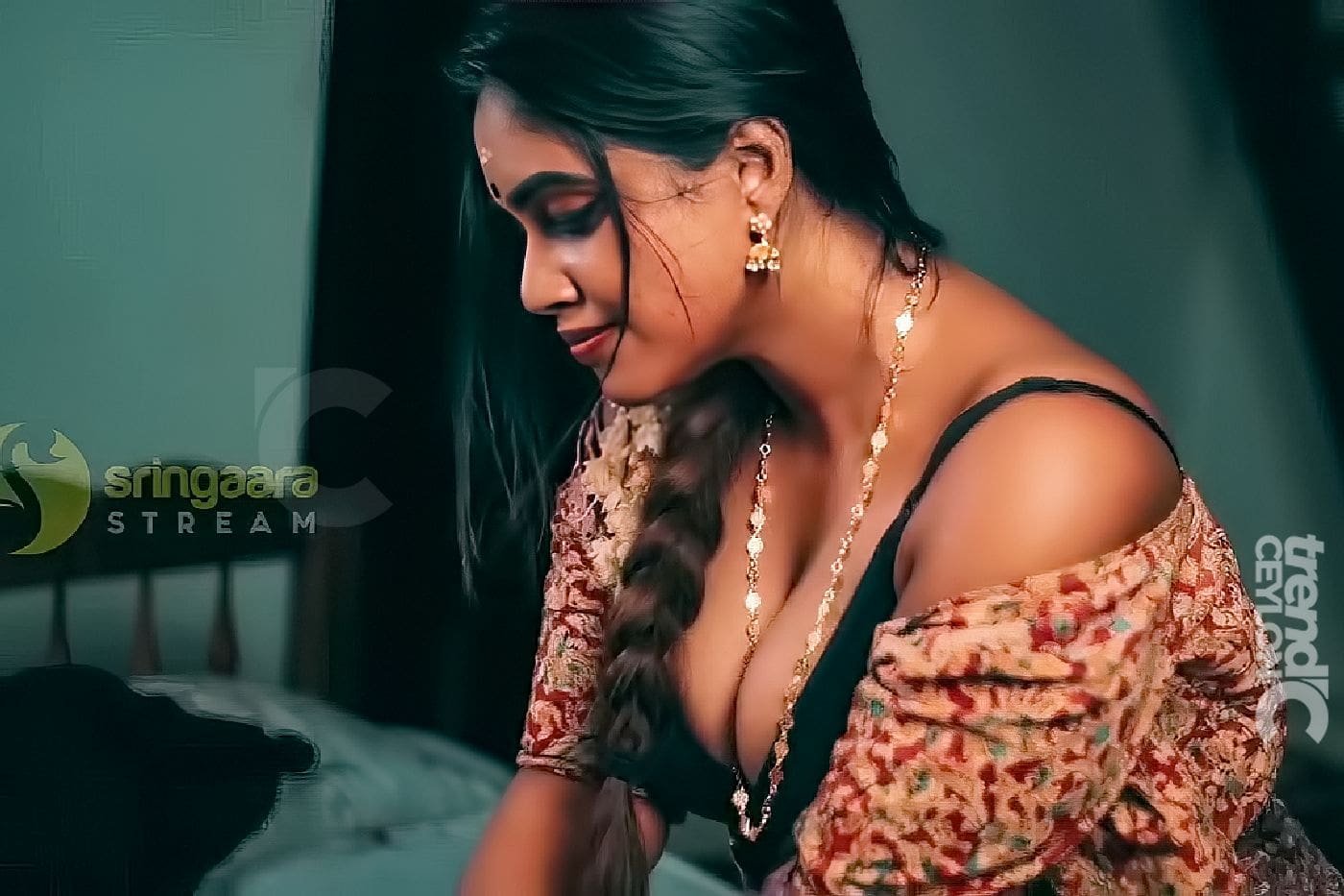 Saranya Shani Hot in Subhadra Web Series Stills
