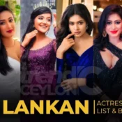 Sri Lankan Actresses List