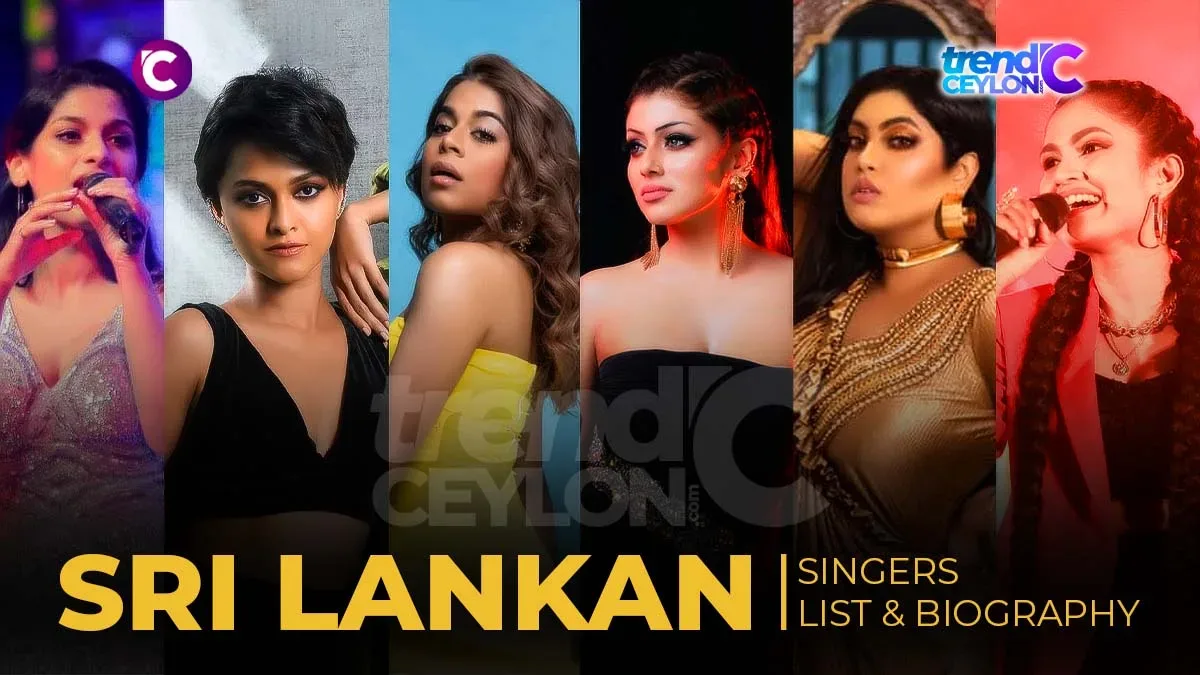 Sri Lankan Singers List