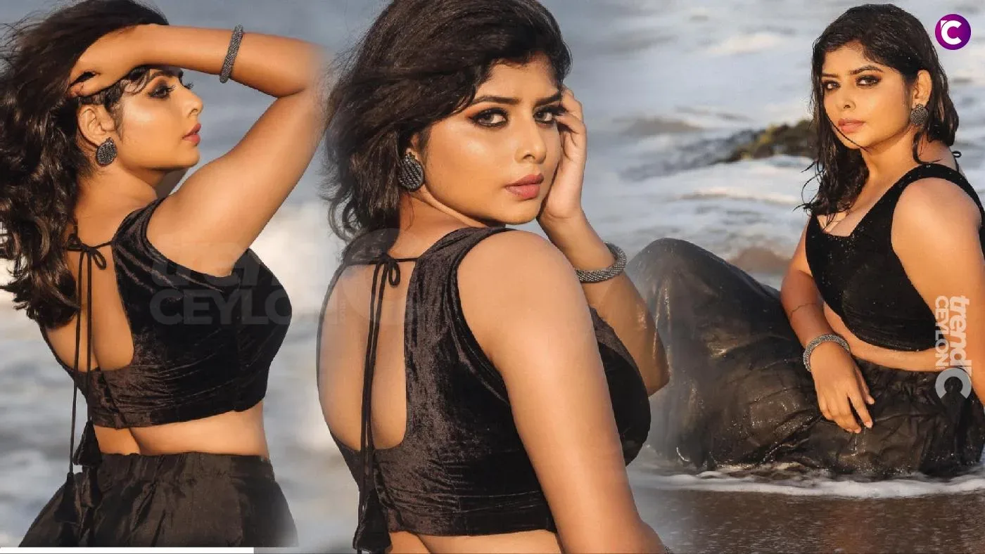 Stunning Photos of Indian Model Abinaya Manoharan at the Beach