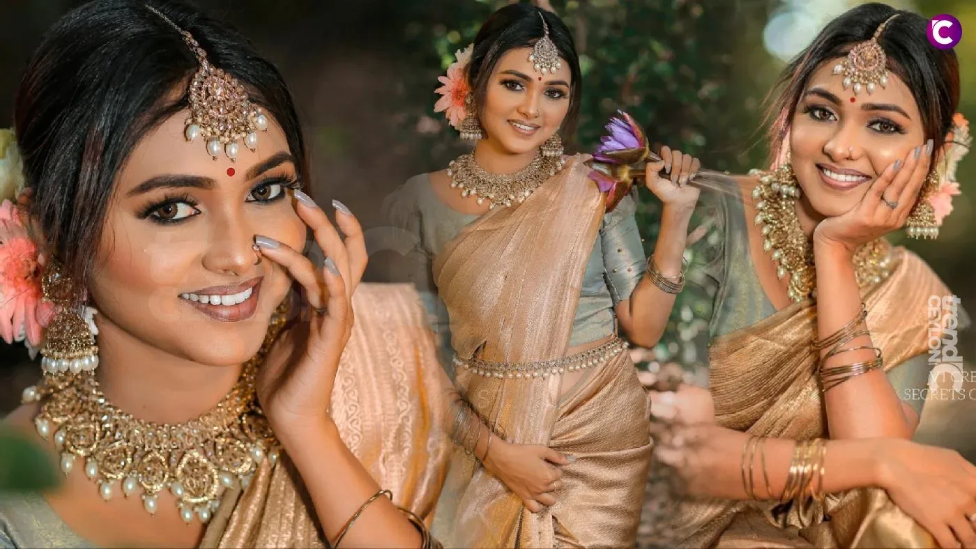 Stunning Bridal Photoshoot of Sri Lankan Tamil Model Harsh Niroja