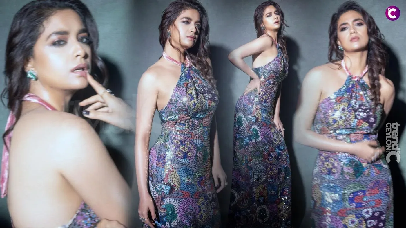 Keerthy Suresh Shines in Body-Hugging Gown: Stunning Photos