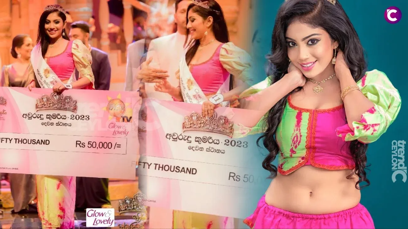 Kushi Sharanya- 1st Runner-Up in Hiru Awrudu Kumariya Pageant