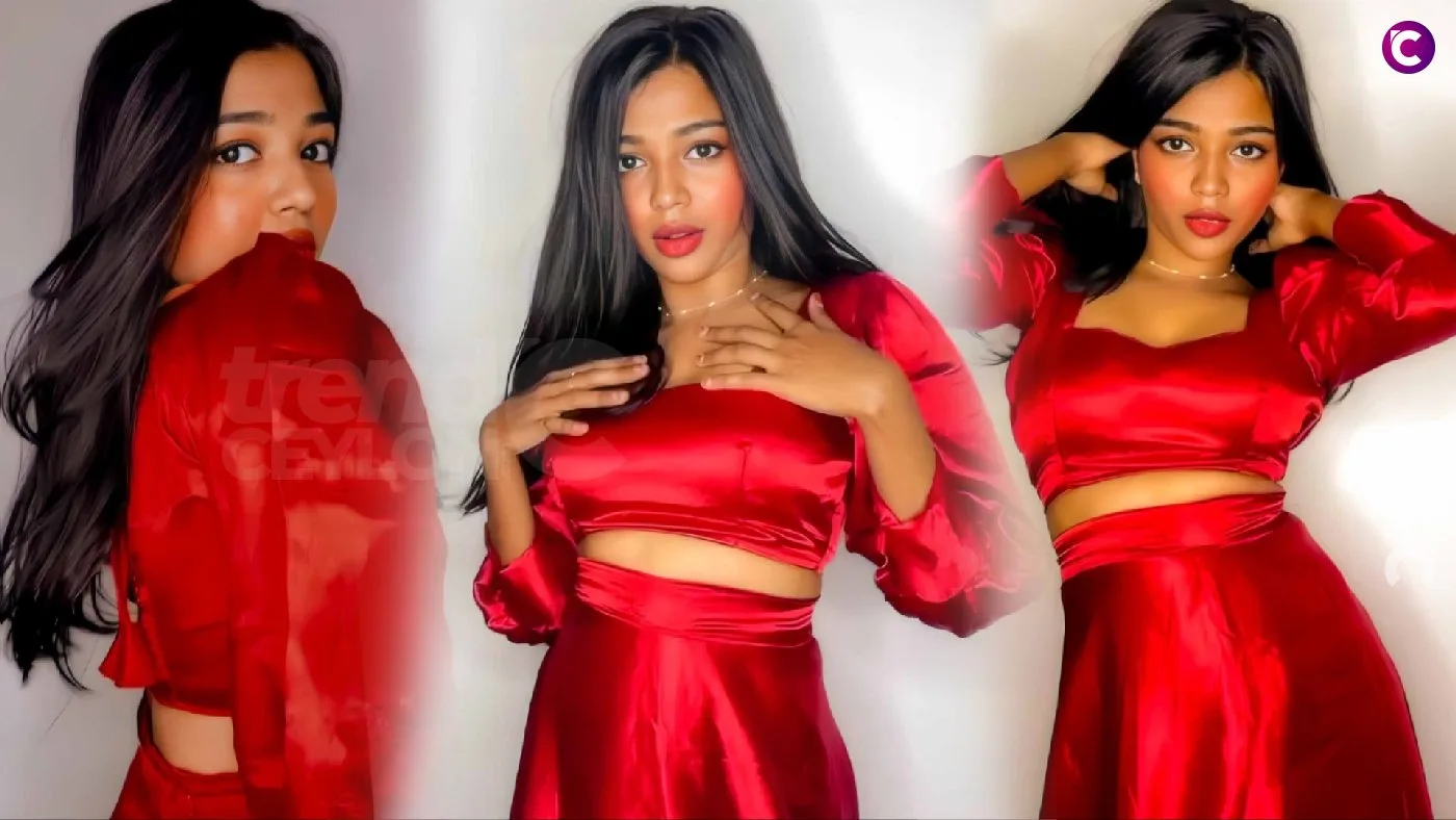 Stunning Photos: Indian Instagram Influencer Amala Saji Rocks Red Outfits