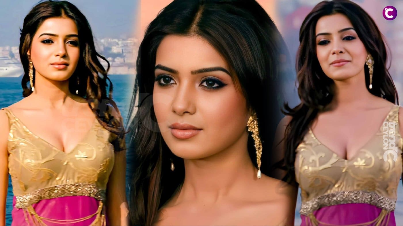 Glamorous Samantha Shines in Gold and Pink Outfit: Guruvaram March Okati Telugu Song Stills