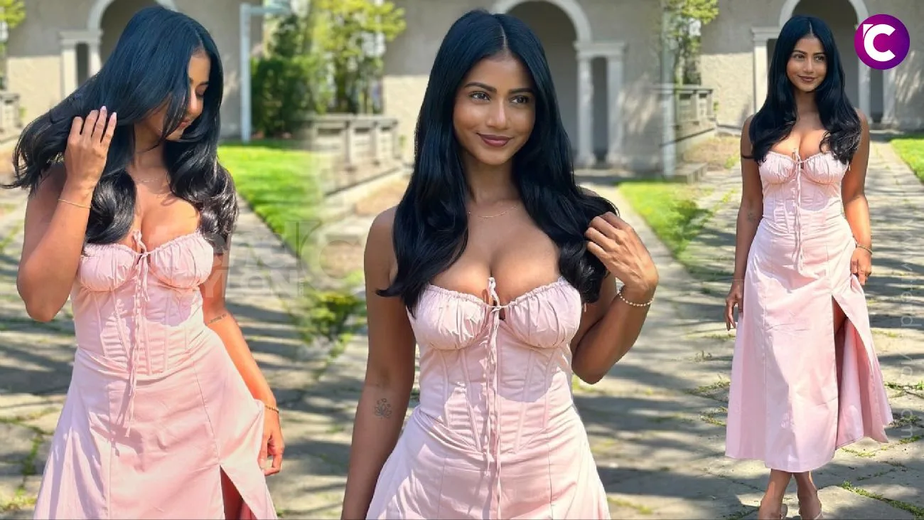 Deya Kannesha Embraces Spring in Style with Stunning Pink Dress