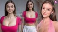 Olivia Casta Shines in Pink Viral Photos Set Internet Ablaze